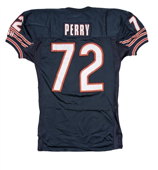 1993 William Perry Game Used Chicago Bears Home Jersey